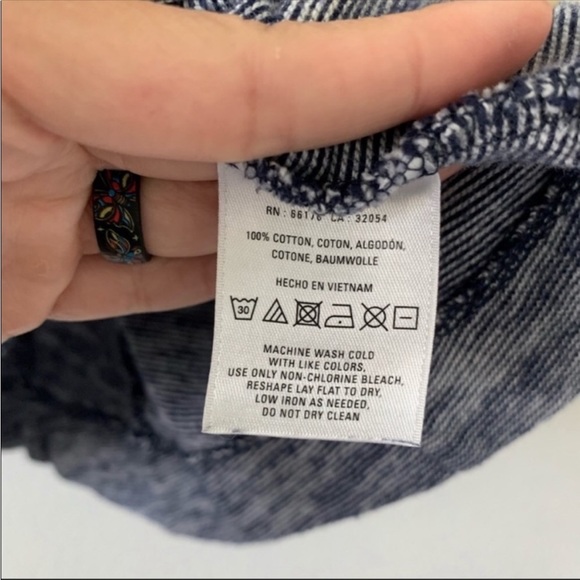 ANTHROPOLOGIE/DELETTA blue top - Picture 10 of 10